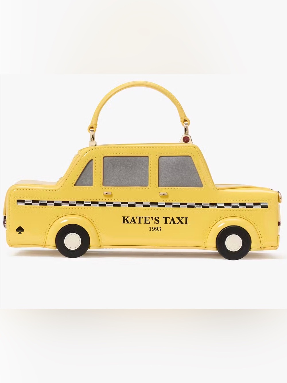 NWT Kate Spade Yellow Taxi Novelty Crossbody Bag